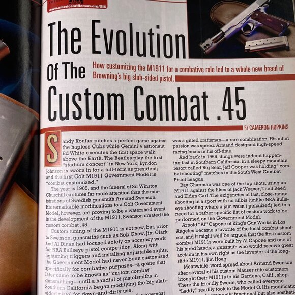 American Rifleman NRA Magazine March 2011 Vol 159 No 3 u National Rifle Associa - Picture 10 of 11